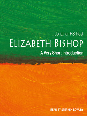 cover image of Elizabeth Bishop